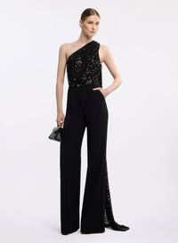 Sequin Embroidered Jumpsuit