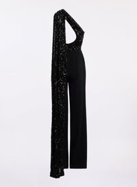 Sequin Embroidered Jumpsuit