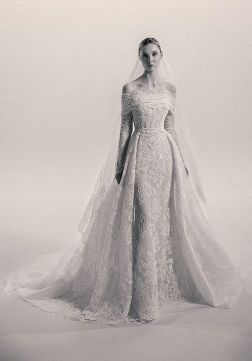 chinese dress ladies LOOK 11 - ELIE SAAB BRIDAL