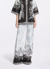 Printed Cotton Pants