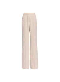 Sequined Tweed Pants