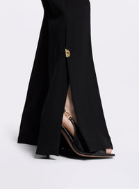 Side Slit Flared Pants