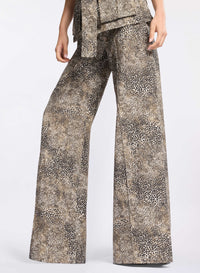 Animalier Print Pants
