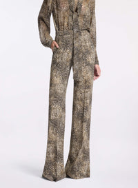 Animalier Print Pants