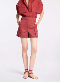 Gabardine Shorts