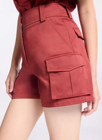 Gabardine Shorts