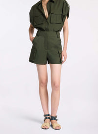 Gabardine Shorts