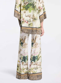 Savannah Print Chiffon Pants