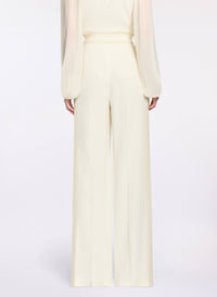 Cord Embellished Cady Pants