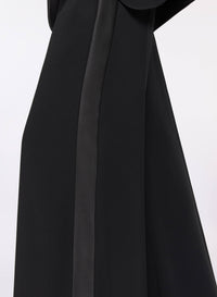 Cady and Satin Flared Pants