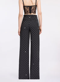 Printed Cady Pants