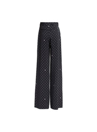 Printed Cady Pants