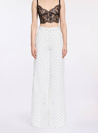 Printed Cady Pants
