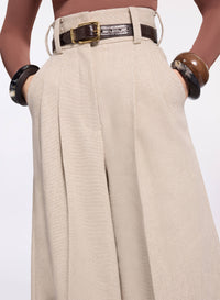 Cotton Canvas Pants