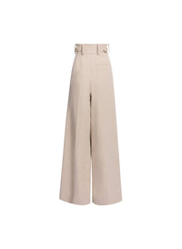 Cotton Canvas Pants