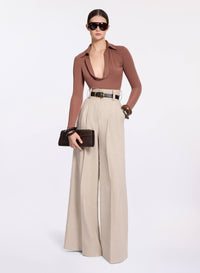 Cotton Canvas Pants