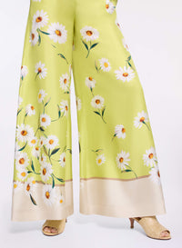 Printed Twill Pants