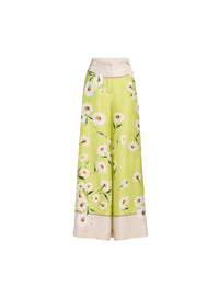 Printed Twill Pants