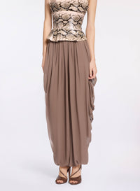 Cascading Silk Pants
