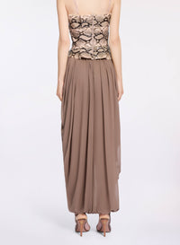 Cascading Silk Pants