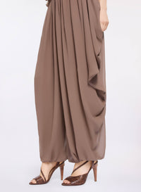 Cascading Silk Pants