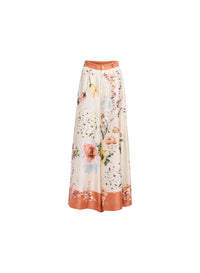 Printed Twill Pants