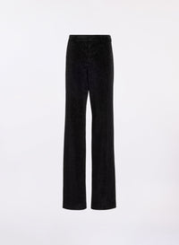 Embellished Velvet Pants
