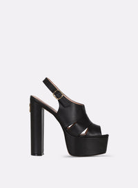 Leather Peep Toe