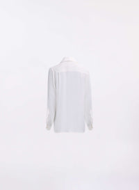 Embellished Silk Shirt