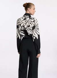 Printed Silk Shirt