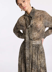 Animalier Print Shirt