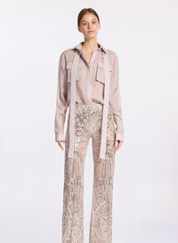 Organdy Cotton Shirt