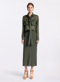 Organdy Cotton Shirt