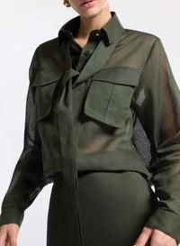 Organdy Cotton Shirt