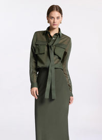 Organdy Cotton Shirt