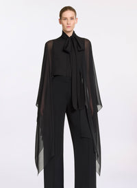 Silk Cape Shirt