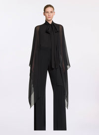Silk Cape Shirt
