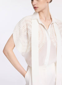 Embroidered Cotton Shirt