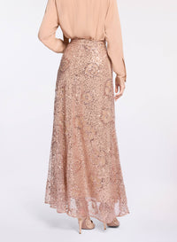 Sequin Embroidered Tulle Skirt