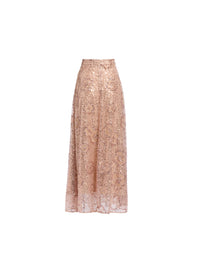 Sequin Embroidered Tulle Skirt