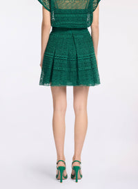 Macram‚ Short Skirt