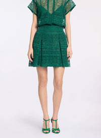 Macram‚ Short Skirt