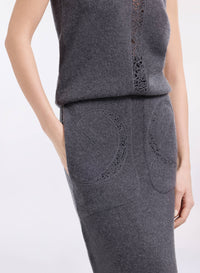 Knit Midi Skirt