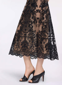 Sequin Embroidered Skirt