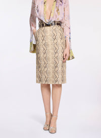 Python Print Midi Skirt
