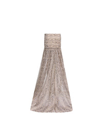 Python Printed Chiffon Skirt