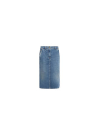 Denim Pencil Skirt