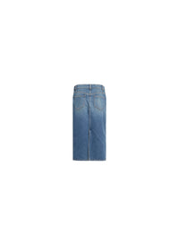 Denim Pencil Skirt