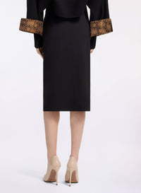 Wool Midi Skirt (NP)