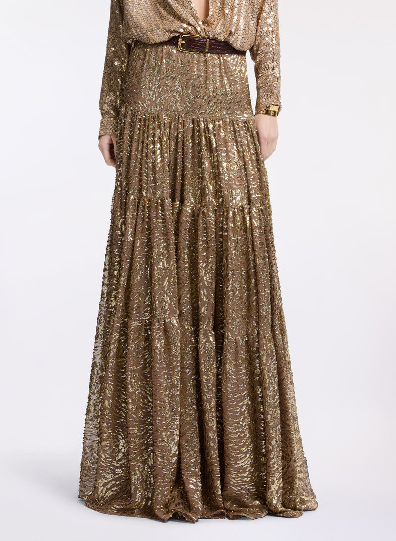 Fil Coupé Long Skirt